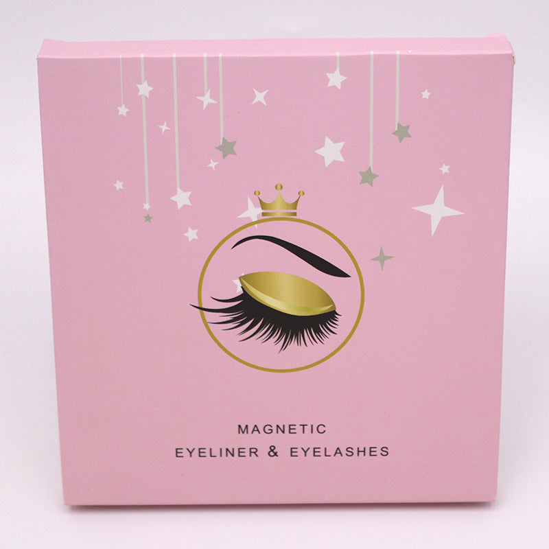 Magnetic eyelashes eyeliner set