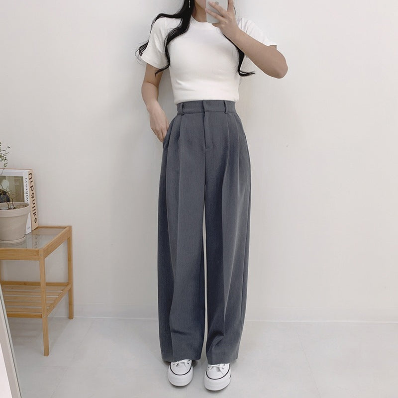 Minimalist french collar jacket And pants