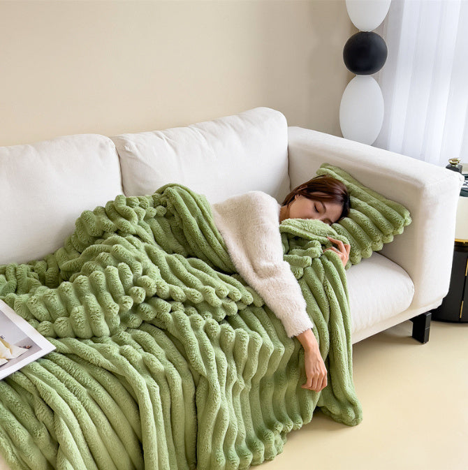 Soft wind bubble blanket