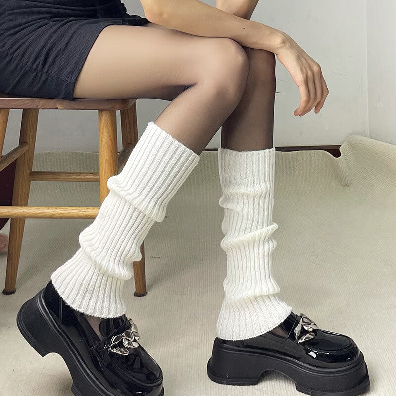 Mid-calf length socks