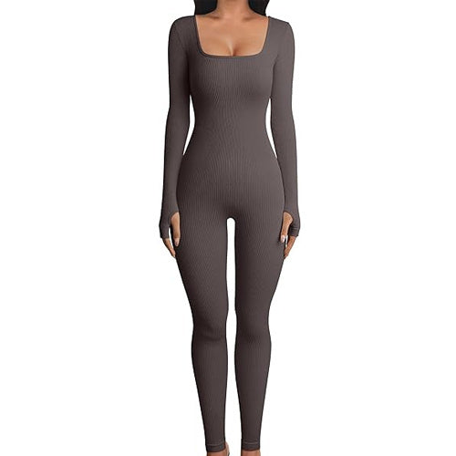 Yoga jumpsuit long sleeve