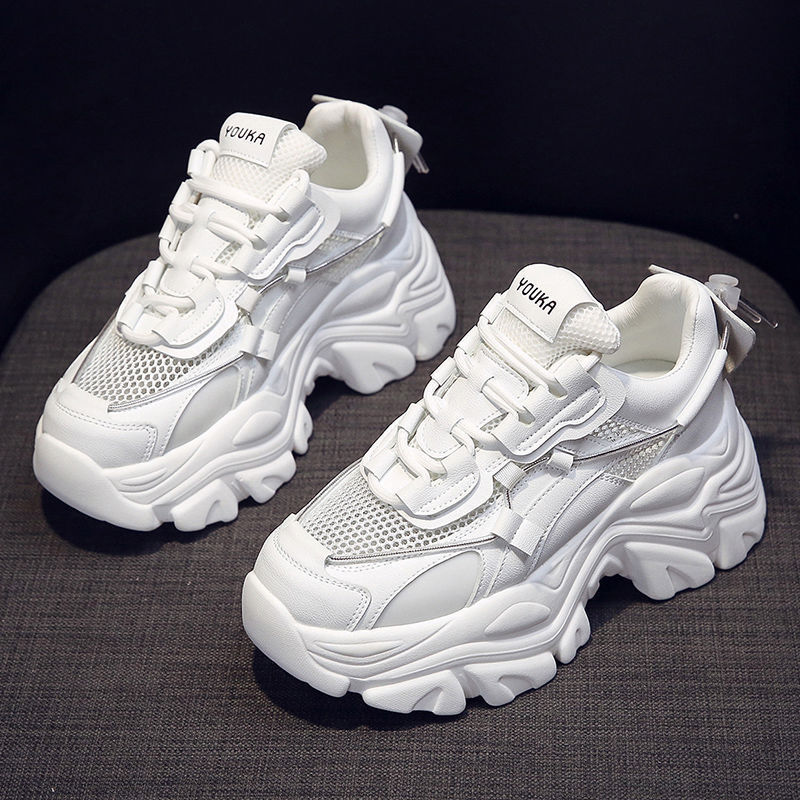 Leisure platform sneakers