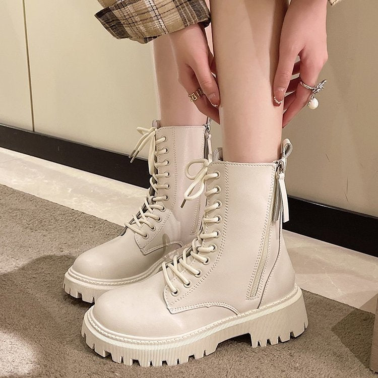 British platform boots