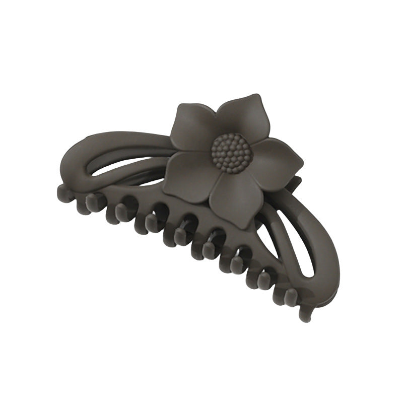 Dark coffee hairpin clip