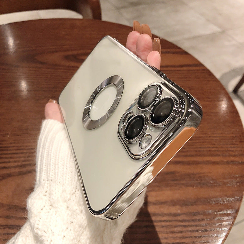 Phone case with camera protector