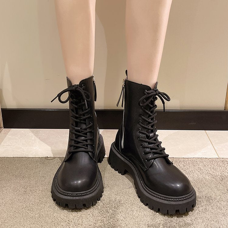 British platform boots