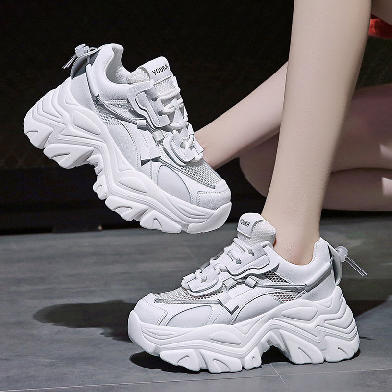 Leisure platform sneakers