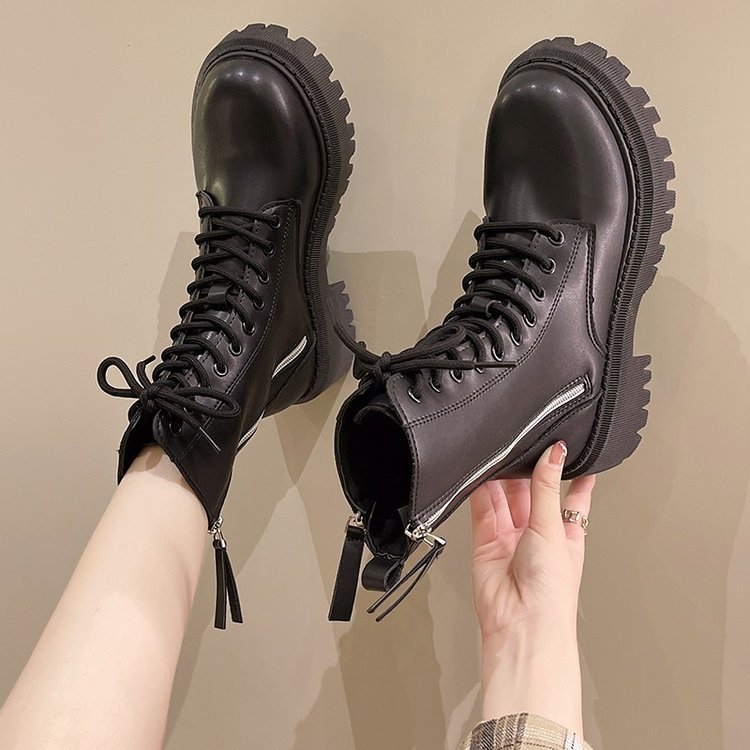 British platform boots